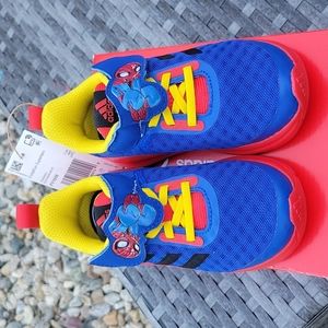 New in box adidas marvel spiderman size 8k